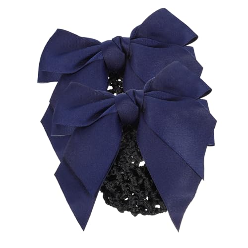 Beaupretty 2 Stück Teiliges Damen Haarnetz mit Schleife Starker Haarklammer Dutt Haarnetz für Beruf und Alltag Geeignet für Dünnes und Dickes Haar Praktischer Haarschmuck für von Beaupretty