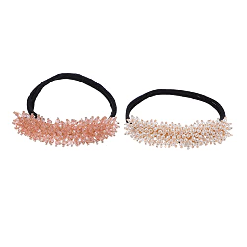 Beaupretty 2 Stück Teiliges Donut Dutt Maker DIY Haarstyling Werkzeug Einfaches Haarknoten Tool für Frauen und Mädchen Sicheres Halten Modisches Haarschmuck Accessoire von Beaupretty