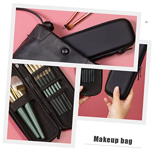 Beaupretty 2 Stück Teiliges Make Up Pinsel Aufbewahrungsset Langlebige Kosmetiktasche Leicht und Tragbar Staubgeschützt Große und Kleine für Reisen und Alltag für Frauen Beauty Organizer von Beaupretty