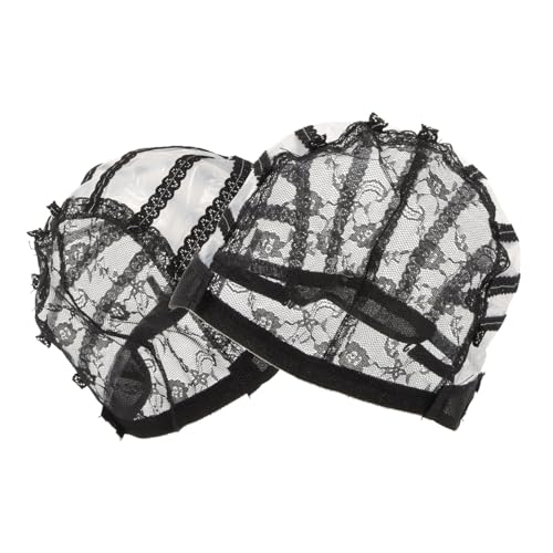 Beaupretty 2 Stück Teiliges U Förmiges Wig Mesh Cap Elastisch Atmungsaktiv Haarnetz Perücken Zubehör Bequem für Damen Haarstyling und Kostümpartys von Beaupretty