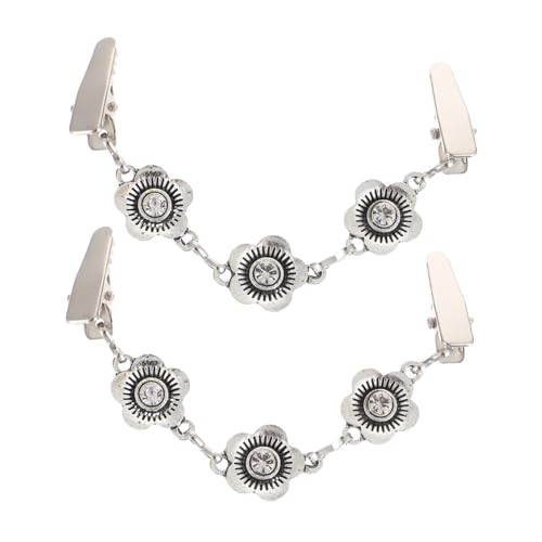 Beaupretty 2 Stück Vintage Pullover Clips Retro Strickjacken und Schal Clips für Damen für Cardigans und Kleidung von Beaupretty