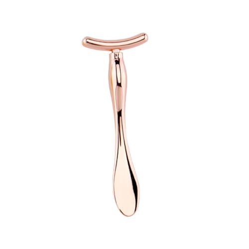 Beaupretty 2 Stück Zinklegierung Eye Massager Stick mit Löffel U Förmiges Design Langlebig und Sicher Fördert Augencremeaufnahme Schwellungen Kompakt und Tragbar für Gesichtsmassage und von Beaupretty