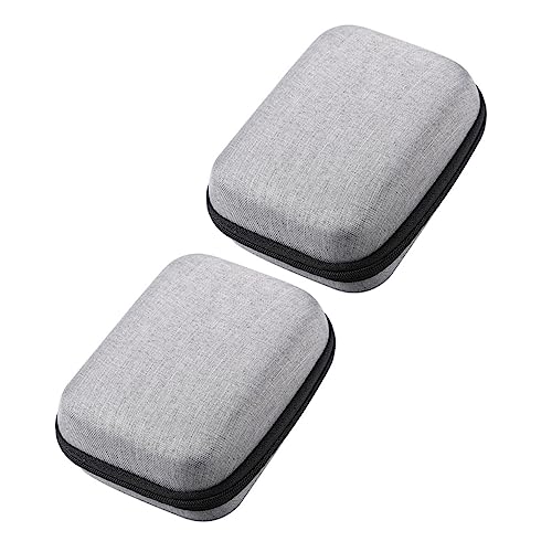 Beaupretty 2 Stück wasserdichte Aufbewahrungstaschen für Elektronik Kabel und Mikrofone Multifunktionale Eva Organizer für Outdoor von Beaupretty