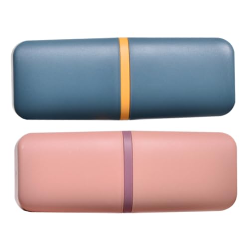 Beaupretty 2 Stücke Reise-mundspülbecher Langlebiger Zahnbürstenhalter Becher Multifunktional für Camping Schule Geschäft Minimalistisches Design Tragbar Beaupretty 2 Stücke Reise-mundspülbecher Langlebiger Zahnbürstenhalter Becher Multifunktional für Camping Schule Geschäft Minimalistisches Design Tragbar von Beaupretty