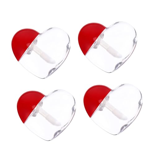 Beaupretty 20 Stück DIY Teiliges Set Herzförmige Lipgloss Röhrchen Leere Lipgloss Behälter für Lippenpflege für und Mädchen Auslaufsicher Tragbar für Make Up Taschen von Beaupretty