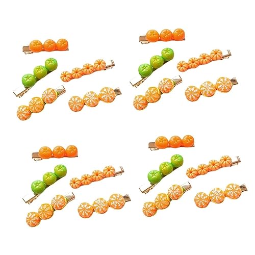 Beaupretty 20 Stk Orange Haarnadel Kinder Bobby Orangefarbene Haarnadeln Haarspangen Für Kinder Neuheit Haarspange Obst Haarnadeln Seitliche Haarspangen Baby Metall Japanisch Kopfbedeckung von Beaupretty