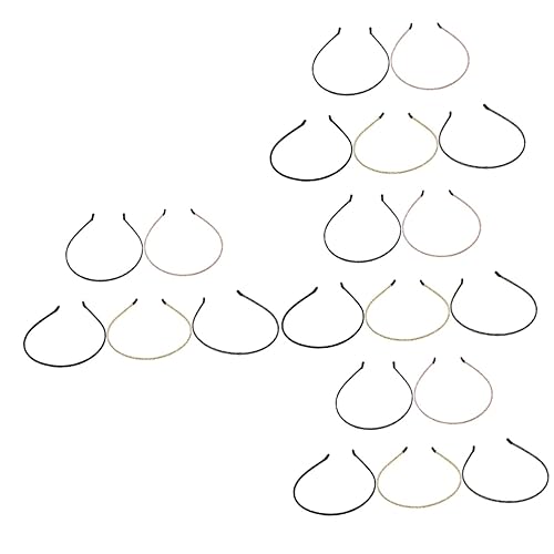 Beaupretty 20 Stk Stirnband Stoffbezogene Bandstirnbänder Dicke Stirnbänder Für Frauen Haarbänder Für Damenhaar Mädchen Stirnbänder Damen Stirnbänder Haargummis Fräulein Bekleidet Haarnadel von Beaupretty