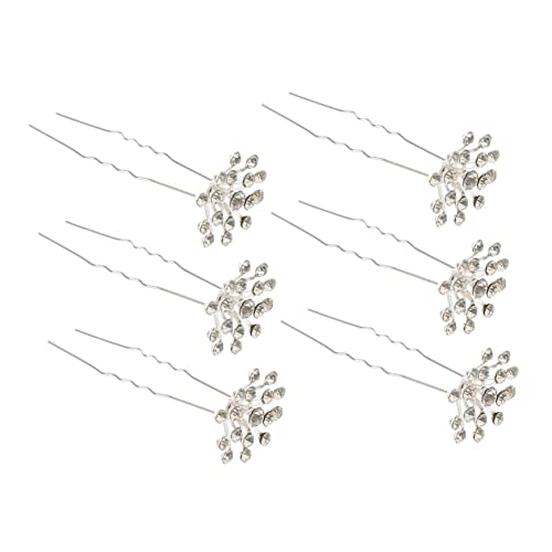 Beaupretty 20 Stück Teiliges Bridal Hair Fork Set mit Gypsophila Design U Förmige Haarnadeln mit Funkelnden Strasssteinen Komfortabel und Glatt Eleganter Hochzeitsschmuck für Braut und Beaupretty 20 Stück Teiliges Bridal Hair Fork Set mit Gypsophila Design U Förmige Haarnadeln mit Funkelnden Strasssteinen Komfortabel und Glatt Eleganter Hochzeitsschmuck für Braut und von Beaupretty