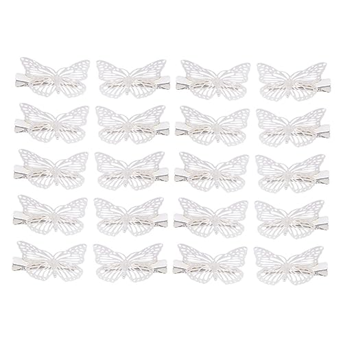 Beaupretty 20 Stück Teiliges Haarklammern Damen Rutschfeste Hohl Gearbeitete Haarspangen Bobby Pins für Alltag und Besondere Anlässe von Beaupretty