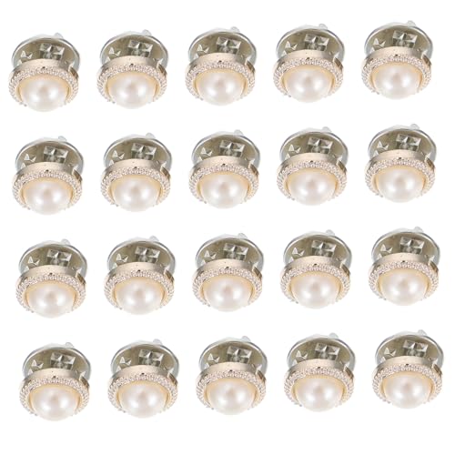 Beaupretty 20 Stück Teiliges Modische Sicherheitsbroschen aus Langlebigem Legierungs Harzmaterial Stilvolle Perlenförmige Anstecknadeln für Cardigans Schals und Kleider Vielseitige von Beaupretty