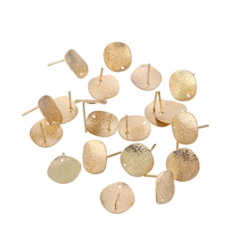 Beaupretty 20stück Flache Ohrringe Aus Legierung Kleine Flache Ohrringe Ohrschmuck-dekor Für Mädchen Und Damen von Beaupretty