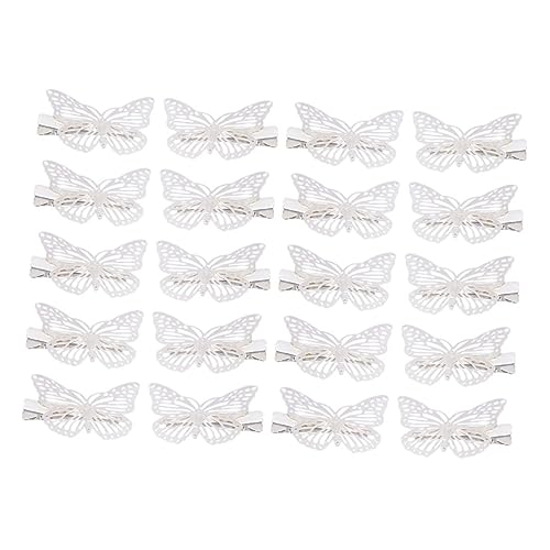 Beaupretty 20 Stück Teiliges Schmetterling Haarklammern Hohlraum Design Modische Haarspangen für Damen Fest Haltend für Dickes und Dünnes Haar Geeignet für Party Hochzeit Alltag Geschenk von Beaupretty