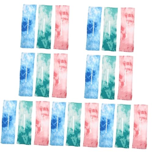 Beaupretty 21 Stk Lockenwickler Drehen Geflochtenes Stirnband Französisches Brot Tie-dye-haargummi Haar-ballett-dutt-maker Haarknoten Für Kinder Werkzeuge Machen Mode Polyester Rotieren von Beaupretty