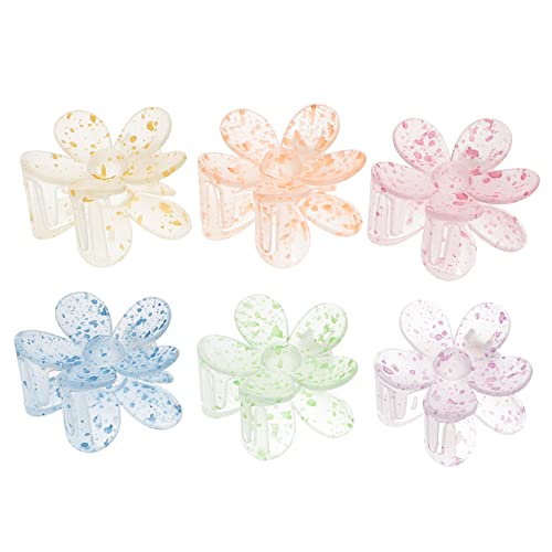 Beaupretty 24 Stk Haarnadel Großer Blumen-kieferclip Haarklammern Haarklemmen Haarklaue Haarspange Haarklaue Kiefer Blumenbackenklammern Für Haare Mädchen Hochzeit Plastik Blumenhaar von Beaupretty