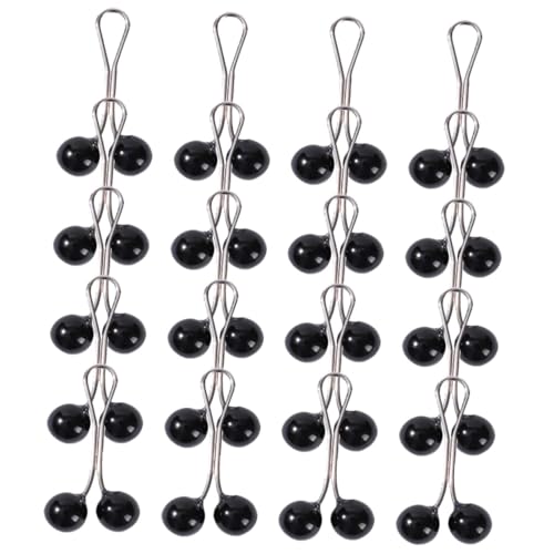 Beaupretty 24 Stück Teiliges Perlen Schalclip Verschleißfeste Kompakte Hijab Halstuchklammern für Damen Tragbare Stilvolle Kopftuchnadeln Robustes Zubehör für Stilvolle Tücher und Schals von Beaupretty