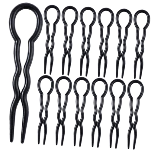 Beaupretty 24stücke U-förmige Haarnadeln Für Damen Haar Styling Werkzeuge Haarzubehör Für Hochsteckfrisuren Haarknotenstäbe Minimalistische Haargabeln von Beaupretty