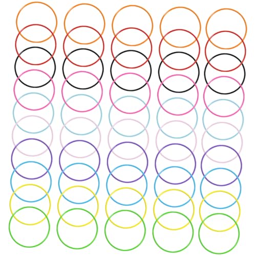 Beaupretty 25 Stück Bunte Silikonarmbänder Teiliges für Frauen Elastische Armbänder und Haargummis für Mädchen Vielseitige Jahre Accessoires Leicht und Langlebig von Beaupretty