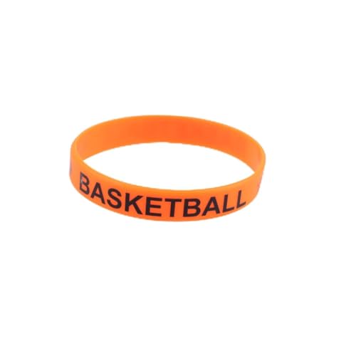 Beaupretty Basketball Silikonarmbänder 25 Stücke Einfarbiges Partyarmband mit Basketball Muster für Männer und Frauen Langlebiges Silikon Armband für Events und Feiern Beaupretty Basketball Silikonarmbänder 25 Stücke Einfarbiges Partyarmband mit Basketball Muster für Männer und Frauen Langlebiges Silikon Armband für Events und Feiern von Beaupretty