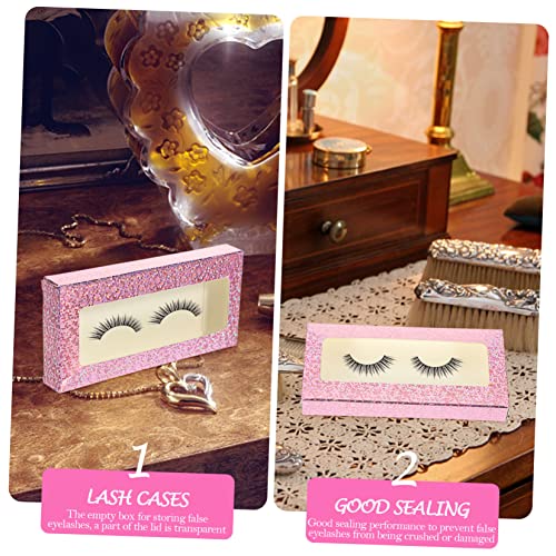 Beaupretty 25 Stück Teiliges Leere Wimpern Aufbewahrungsboxen mit Farbigem Glitzermuster Praktische False Eyelash Cases für Make Up Organizer Wiederverwendbare Kosmetik Verpackung Einfach zu Beaupretty 25 Stück Teiliges Leere Wimpern Aufbewahrungsboxen mit Farbigem Glitzermuster Praktische False Eyelash Cases für Make Up Organizer Wiederverwendbare Kosmetik Verpackung Einfach zu von Beaupretty