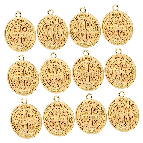 Beaupretty 25 Stück Teiliges Metall Schmuckanhänger für Halsketten Armbänder Ohrringe DIY Schmuckherstellung Leichte Anhänger in Gold für Vielseitige Bastelprojekte und Personalisierte von Beaupretty