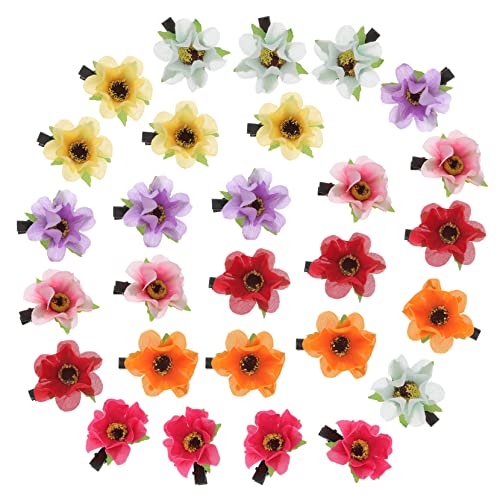 Beaupretty 28stücke Blumen Haarspangen Hawaii Design Für Frauen Teens Bräute Strand Party Hochzeit Schmuck von Beaupretty