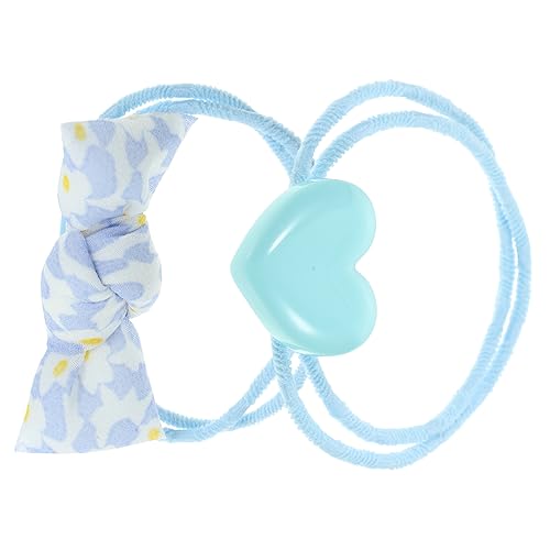 Beaupretty 2st Haarband Haarschmuck Niedliche Zopfschleifenhalter Haarschleifen Haarbänder Für Babys Haar-pferdeschwanzhalter Elastische Haarbänder Schleifenhaarseile Feder Mädchen Fräulein von Beaupretty