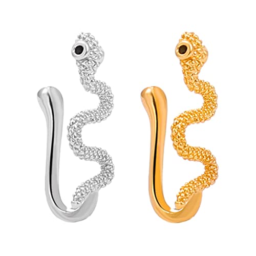 Beaupretty 2stücke Kupfer Nasenmanschette Ohne Piercing Nasenclip Für Frauen Nasenstecker Als Fake Nasenring Gefälschter Nasenschmuck Zum Tragen von Beaupretty