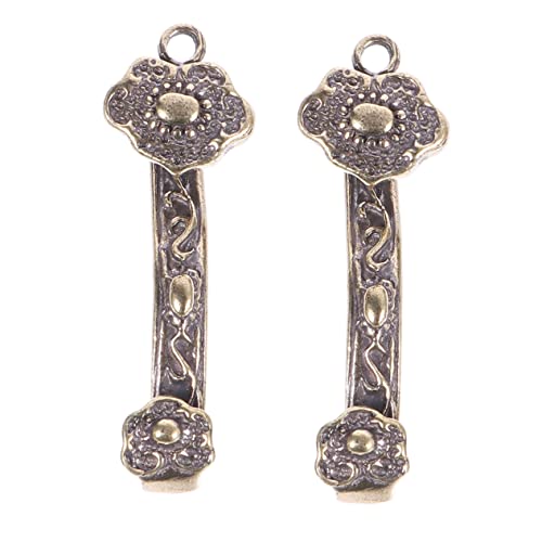 Beaupretty 2stücke Messing Ruyi Anhänger Schlüsselanhänger Diy Vintage Anhänger Messing Dekorative Behänge von Beaupretty
