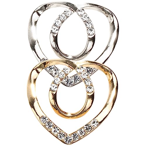 Beaupretty 2 Stück Schal Ringe für Damen Seidenschal Clips Krawattenhalter für T-Shirts Halstuch Schnalle Robuste Schal Klemmen für Outfits Beaupretty 2 Stück Schal Ringe für Damen Seidenschal Clips Krawattenhalter für T-Shirts Halstuch Schnalle Robuste Schal Klemmen für Outfits von Beaupretty