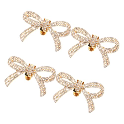 Beaupretty 2paare Schuhclips Mit Strasssteinen Abnehmbare Schuhverzierungen Schuhdekorationsclips Schuhclips Mit Blumen Und Schmetterlingen Schuhschmuck Für Frauen von Beaupretty