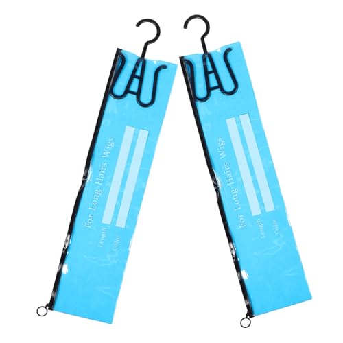 Beaupretty 2stücke Aufbewahrungstasche Für Perücken Und Haarverlängerungen Wasserdichter Perückenhalter Aus Pvc Mit Haken Organizer Für Haarteile Zum Schutz Und Aufbewahren von Beaupretty