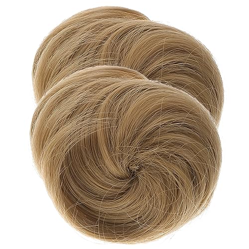 Beaupretty 2stücke Haar Dutt Extensions Pferdeschwanz Chignons Falsche Haarteile Gerade Dutt Für Damen Mädchen Hochzeit Alltag Tanzaufführungen Cosplay von Beaupretty
