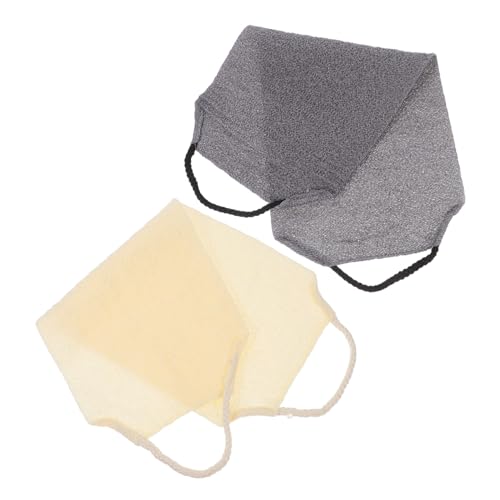 Beaupretty 2stücke Körperpeeling Wäscher Mit Nylongewebe Peeling Dusche Handtuch Rückenpeeling Zum Für Frauen Bad Wäscher von Beaupretty
