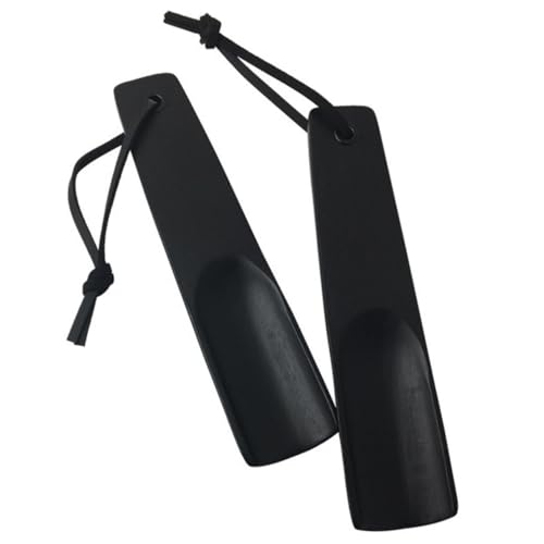 Beaupretty 2stücke Kurzer Holz Schuhlöffel Tragbar Für Reisen Geeignet Schuhspanner Für Senioren Männer Frauen Junge Mädchen Freizeit Abend Schuhe von Beaupretty