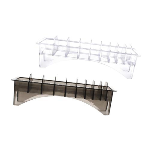 Beaupretty 2stücke Haarwerkzeug-aufbewahrungsbox Für Friseurbedarf Organizer Für Friseurwerkzeuge Kammhalter Für Haarschneidemaschinen Aufbewahrungskoffer Für Salon Und Heimgebrauch von Beaupretty