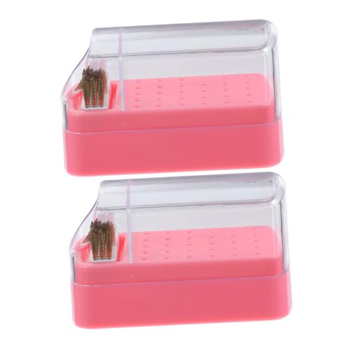 Beaupretty 2stücke Nagelbohrer Halter Mit Löchern Reinigungsbürste Und Organizer-box Für Nagelbohrer Kompakt Und Tragbar Für Maniküre-bohrer Beaupretty 2stücke Nagelbohrer Halter Mit Löchern Reinigungsbürste Und Organizer-box Für Nagelbohrer Kompakt Und Tragbar Für Maniküre-bohrer von Beaupretty