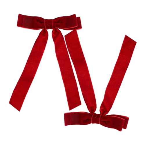 Beaupretty 2stücke Schleifen Haarklammer Mit Bequemer Befestigung Haarspange Für Damen Und Mädchen Rutschfeste Krokodilklemme Haarschmuck Für Hochzeit Alltag Und Party Aus Hochwertigem von Beaupretty