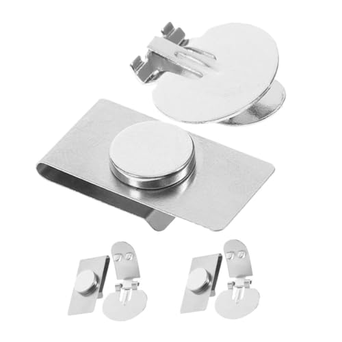 Beaupretty 3 Paare Magnetische Krawattenklammern Herren Unsichtbare Krawattenhalter Alternative Für Hochzeit Business Büro Stilvolles Accessoire von Beaupretty