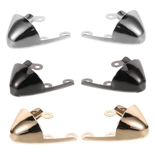 Beaupretty 3 Paare Metall High Heel Schuhspitzenschutz Fersenabdeckungen Anti rutsch Schutz für Damen Hochhackige Schuhe Ersatzkappen Leicht Tragbar und Schnell Anzubringen von Beaupretty