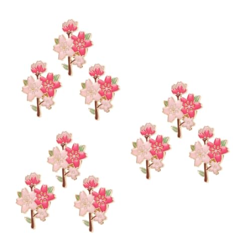 Beaupretty 3 Sätze Kirschblüten Broschen Niedliche Metall Anstecknadeln Für Damen Kleidung Taschen Hüte Stilvolles Accessoire 3 Stück * 3 von Beaupretty