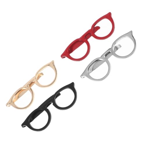 Beaupretty 3 Sätze Krawattenklammern Blau Dünn Binden Krawatte Krawattennadel Krawattenklammer Für Brillen Vintage Krawattennadel Gold Schnapsgläser Legierung 4 Stück * 3 von Beaupretty