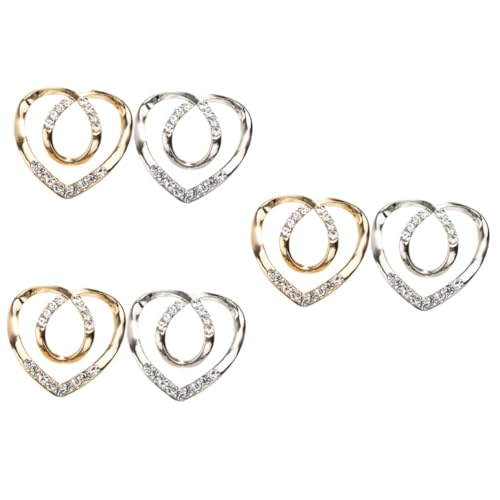 Beaupretty 3 Sätze Seidenschal Clip Schnalle T Shirt Halterung Für Damen Robust Langlebig Für Hochzeiten Partys Elegantes Accessoire Für Kleidung 2 Stücke * 3 von Beaupretty