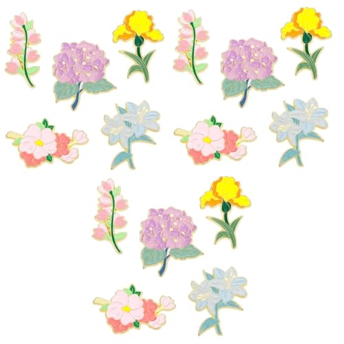 Beaupretty 3 Sätze Teiliges Blumenbroschen Für Damen Anstecknadel Brosche Für Kleidung Schmuck Für Besondere Anlässe Für Kleider Taschen Und Schals 5 Stück * 3 von Beaupretty