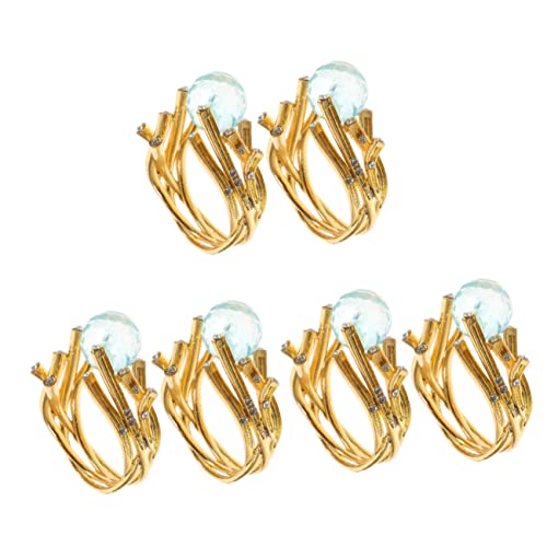 Beaupretty 3 Sätze Vintage Damenring Mit Kristallkugel Eleganter Finger Schmuck Für Besondere Anlässe Hochzeiten Partys Tägliches Modisches Accessoire Für Frauen 2 Stück * 3 von Beaupretty