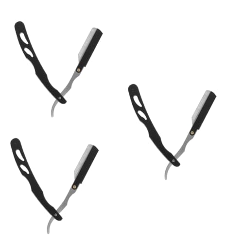 Beaupretty 3stücke Vintage Edelstahl Rasierer Für Männer Manuelles Bartschneider Zuhause Ergonomisches Design Rostfrei Und Langlebig Für Präzise Rasur Und Pflege von Beaupretty