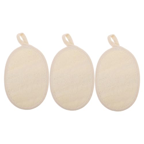 Beaupretty Praktisches Luffa-badetuch-set 3-teilig Natürliches Material für Die Körperreinigung Tiefes Hautpeeling von Beaupretty