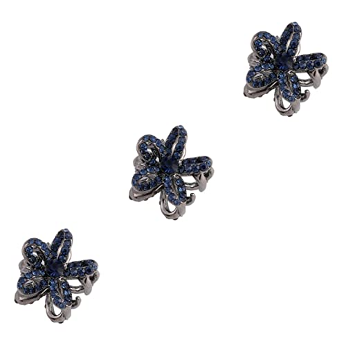 Beaupretty 3 Stk Top-Clip haarschmuck die Blumen Kopfbedeckung bilden oberer Clip Mädchen schmücken Metall von Beaupretty