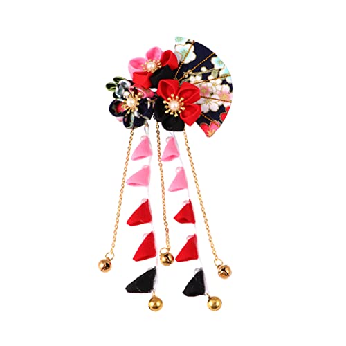 Beaupretty 3 Stk Chinesische Haarnadeln Haarspangen Mit Kanzashi-haarnadel Chinesische Hanfu-haaraccessoires Haarnadeln Mit Quasten Haarschmuck Für Kimono Mädchen Koreanisch Die Blumen von Beaupretty