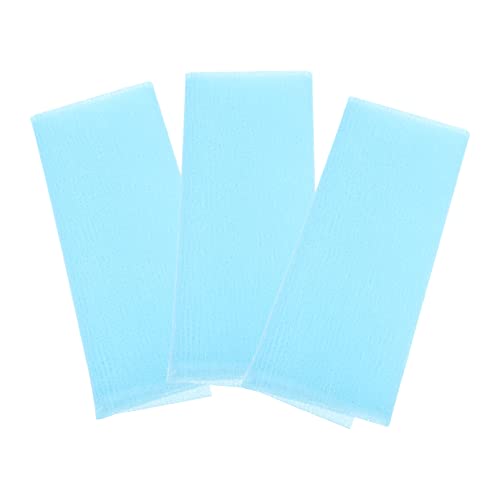Beaupretty 3 Stück Exfolierende Duschhandtücher Praktische Nylon Badetücher für Zuhause Sanftes Peeling für Glatte Haut für Tägliche Körperpflege und Reisen von Beaupretty