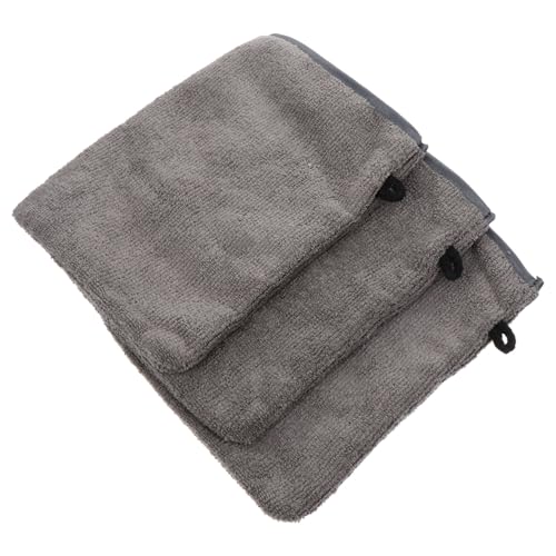 Beaupretty 3 Stück Gesichtsreinigungshandschuhe Make Up Entferner Handschuhe für Bad und Dusche und Schwarz Ultraweiche Mikrofaser für Sanfte und Abschminken von Beaupretty